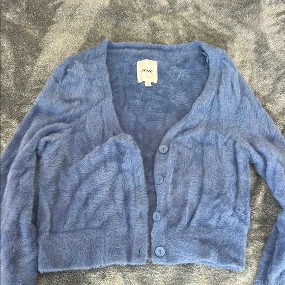 Aerie Blue Cardigan Sweater - Picture 1 of 1